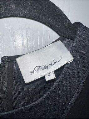 3.1 Phillip Lim Black Textured Dress